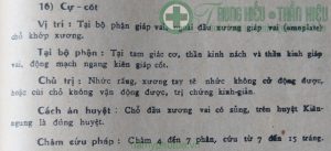 Huyệt cự cốt