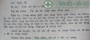 Huyệt ngũ lý