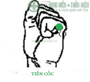 Huyệt tiền cốc