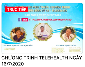 Chương trình hội chẩn từ xa (Telehealth) bệnh viện Đại học Y Hà Nội